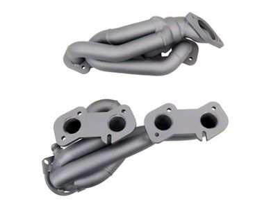 BBK 1-5/8-Inch Tuned Length Shorty Headers; Titanium Ceramic (96-04 Mustang GT)