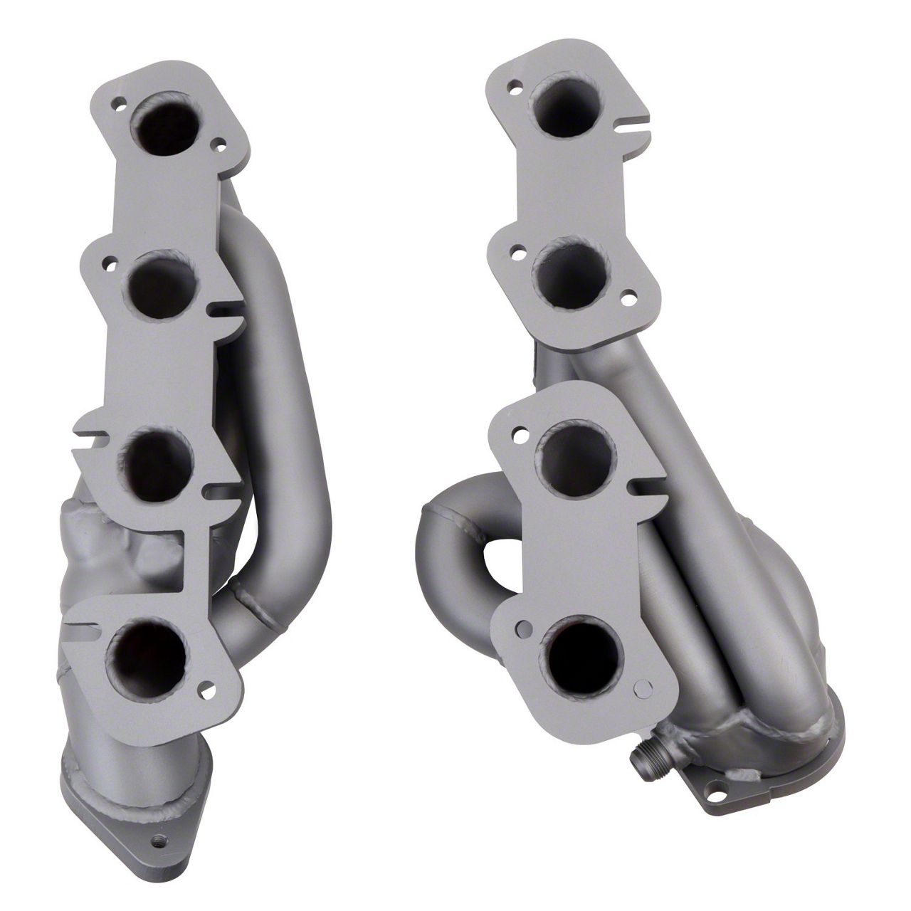 【U LAN】Lowcan Crack Short Mustang BBK Mustang 1-5/8-Inch Tuned Length Shorty Headers; Chrome