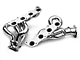 BBK 1-3/4-Inch Tuned Length Shorty Headers; Polished Silver Ceramic (15-17 Mustang GT)