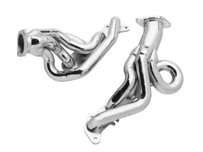 BBK 1-3/4-Inch Tuned Length Shorty Headers; Titanium Ceramic (15-17 Mustang GT)