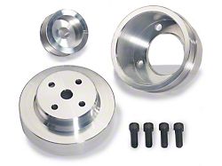 BBK Underdrive Pulleys; Aluminum (79-93 5.0L Mustang)