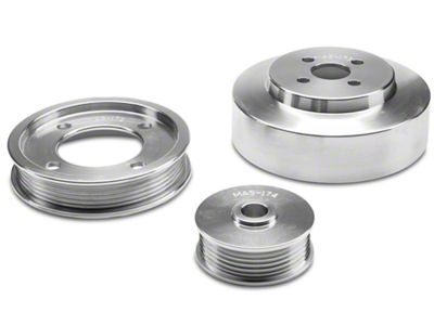 BBK Underdrive Pulleys; Aluminum (94-95 Mustang GT)