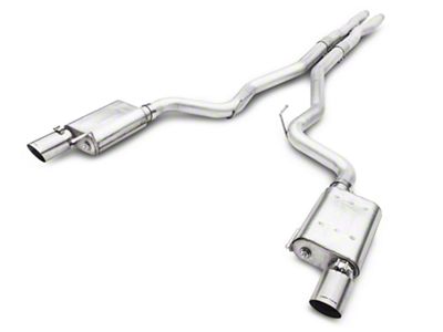 BBK Varitune Cat-Back Exhaust with X-Pipe (15-17 Mustang GT Fastback)