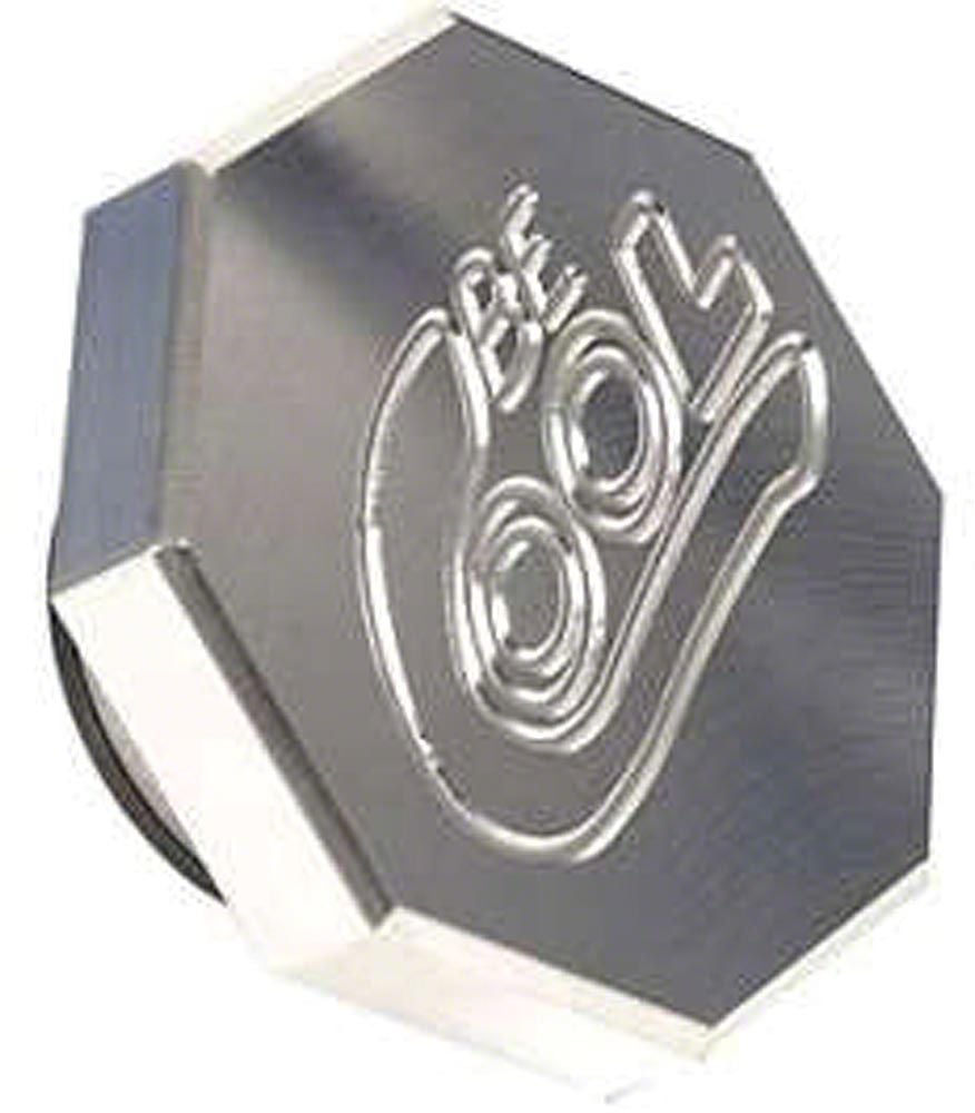 Camaro Octagon-Style Billet Radiator Cap; Polished - Free Shipping