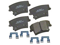Bendix Premium Ceramic Brake Pads; Rear Pair (06-13 Charger w/ Dual Piston Front Calipers & 350mm Vented Rear Rotors; 2014 Charger Pursuit w/ 345mm Front Rotors)