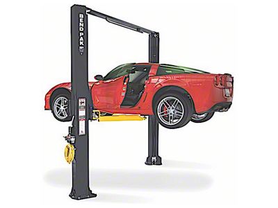 BendPak Asymmetric Clearfloor High Rise Two-Post Lift with Standard Arms; 10,000 lb. Capacity