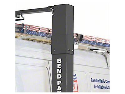 BendPak Clearfloor Two-Post Lift with Standard Arms; 10,000 lb. Capacity