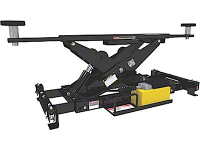 BendPak Low Profile Rolling Bridge Jack with Easy-Roll Wheels; 4,500 lb. Capacity