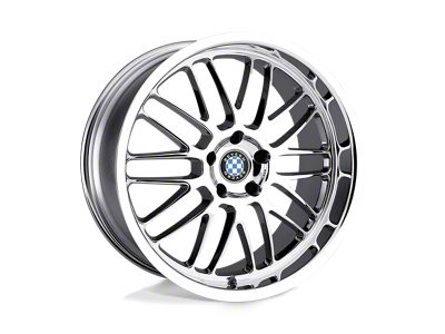 Beyern Mesh Chrome Wheel; 22x9.5; 20mm Offset (16-24 Camaro, Excluding SS w/ 6-Piston Front Calipers & ZL1)