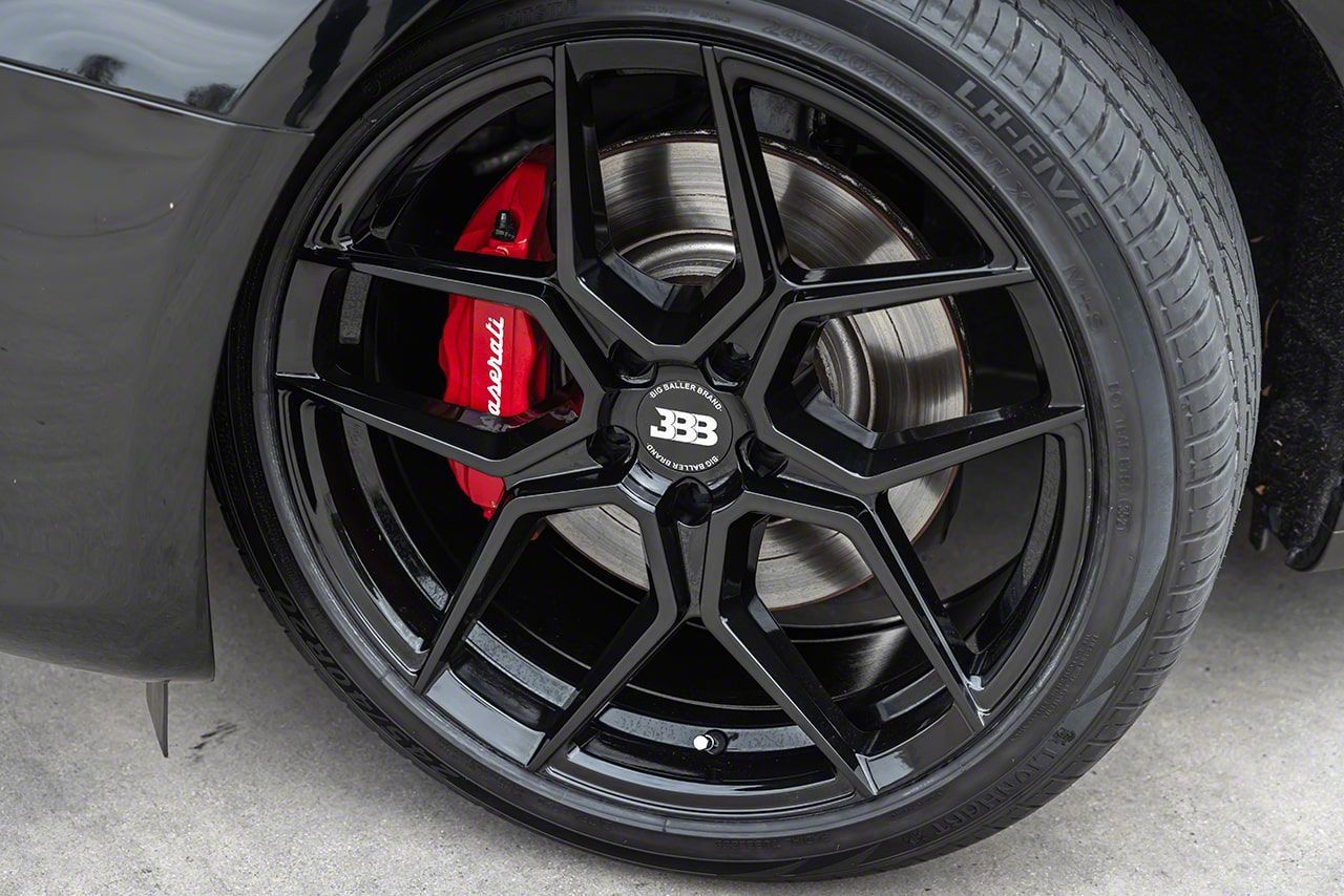 Big Baller Brand Mustang Z05 Full Gloss Black Wheel; 20x9