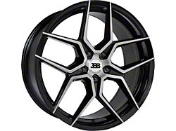 Big Baller Brand Z05 Gloss Black with Brushed Face Wheel; 17x8; 35mm Offset (05-09 Mustang GT, V6)