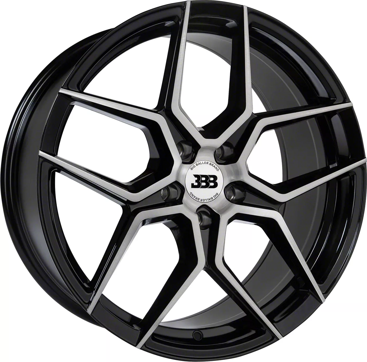 Big Baller Brand Mustang Z09 Gloss Black with Machined Face
