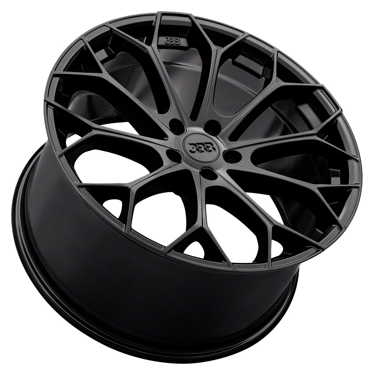 Big Baller Brand Mustang Z09 Full Gloss Black Wheel; 20x9