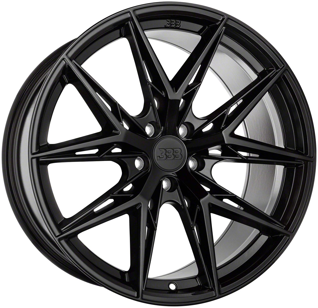 Big Baller Brand Mustang Z09 Gloss Black with Machined Face