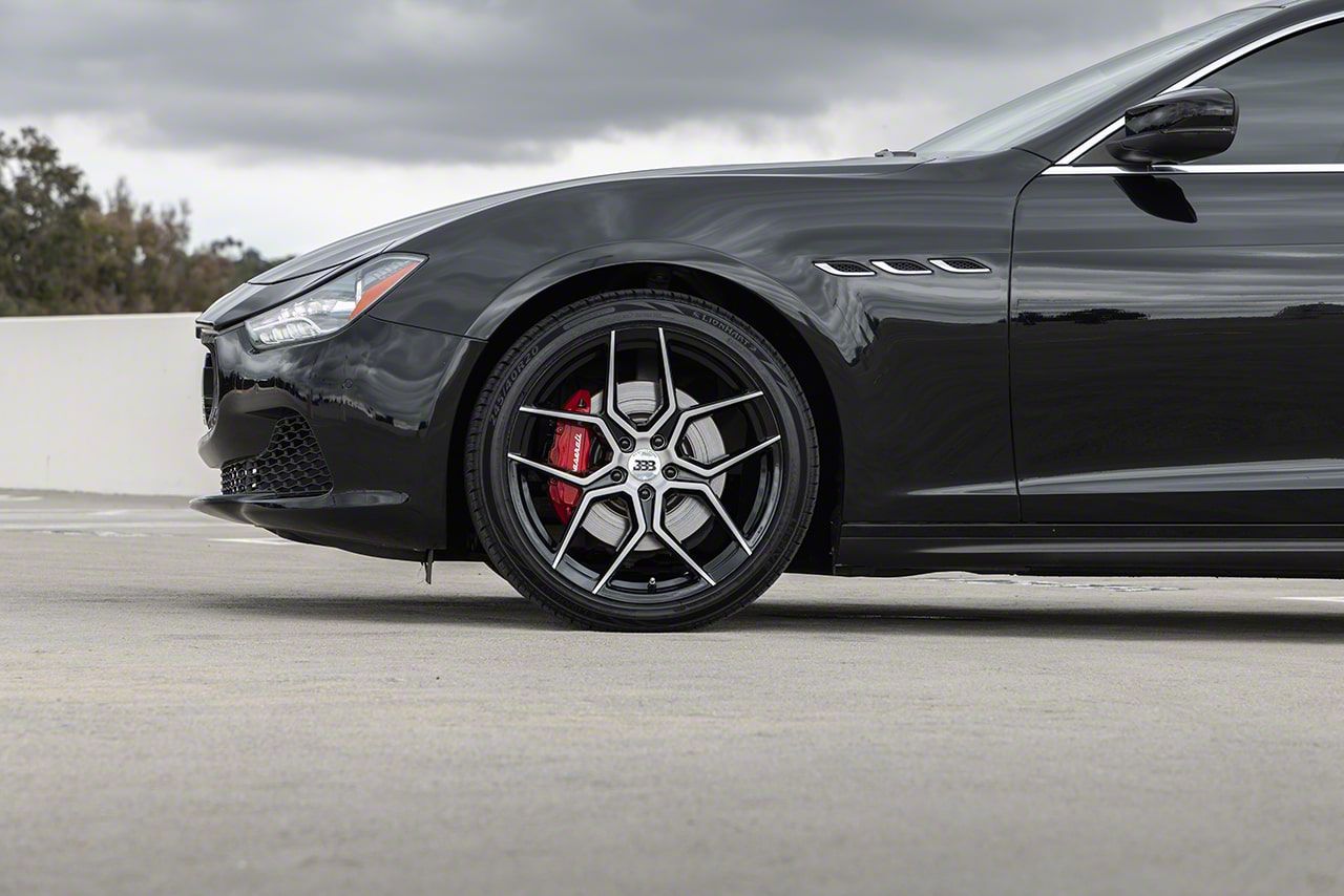 Big Baller Brand Mustang Z05 Gloss Black with Brushed Face Wheel