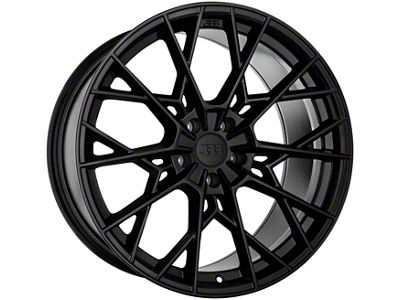 Big Baller Brand Z10 Full Gloss Black Wheel; Rear Only; 20x10.5; 40mm Offset (10-14 Mustang)