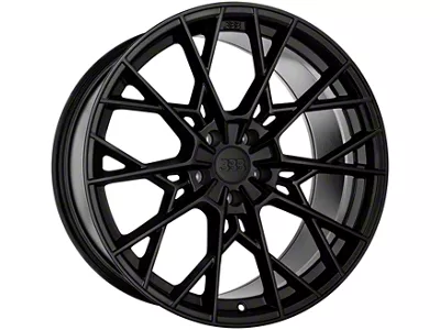 Big Baller Brand Z10 Full Gloss Black Wheel; 20x9; 35mm Offset (15-23 Mustang GT, EcoBoost, V6)