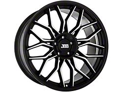 Big Baller Brand Z08 Gloss Black with Machined Face Wheel; 20x9; 15mm Offset (11-23 RWD Charger, Excluding Widebody)