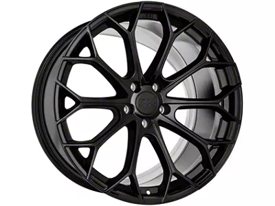 Big Baller Brand Z09 Full Gloss Black Wheel; Rear Only; 20x10.5; 25mm Offset (11-23 RWD Charger, Excluding Widebody)