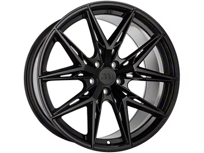 Big Baller Brand Z11 Full Gloss Black Wheel; Rear Only; 20x10.5; 25mm Offset (11-23 RWD Charger, Excluding Widebody)