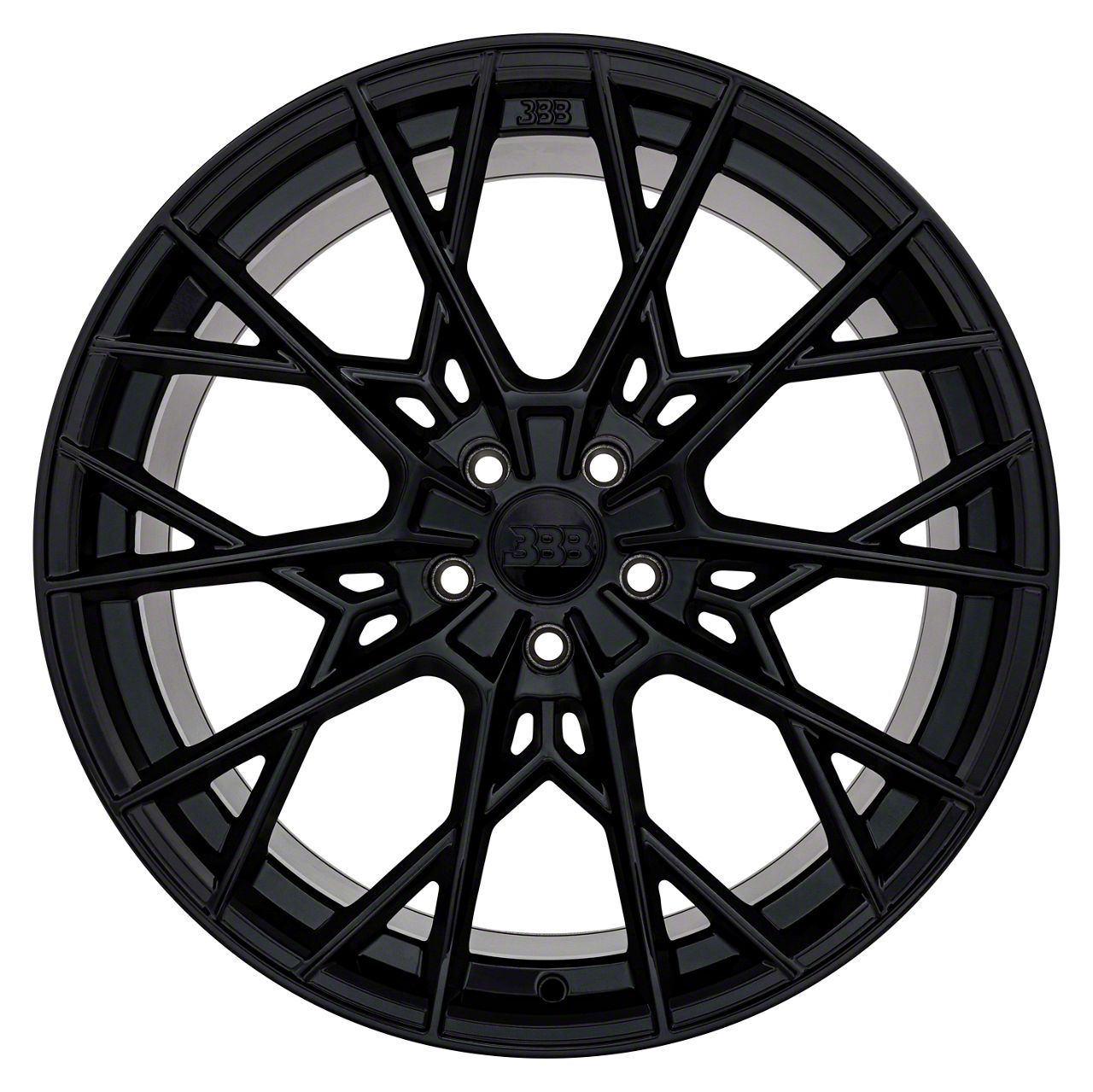 Big Baller Brand Mustang Z10 Full Gloss Black Wheel; 20x9