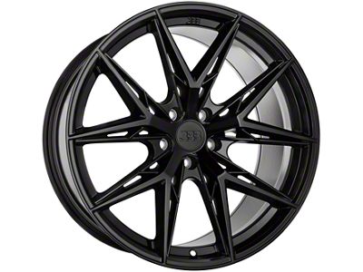 Big Baller Brand Z11 Full Gloss Black Wheel; Rear Only; 20x10.5; 40mm Offset (24-25 Mustang GT, EcoBoost)
