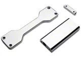 SpeedForm Modern Billet Battery Hold Down Bracket; Chrome (05-09 Mustang)