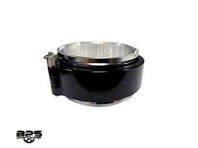 3.50-Inch Dual Seal HD Clamp System Assembly; Anodized Black (Universal; Some Adaptation May Be Required)