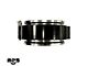 Billet Pro Shop 3.50-Inch Dual Seal HD Clamp System Assembly; Anodized Black (Universal; Some Adaptation May Be Required)