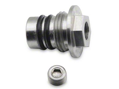 Coolant Crossover Plug; Machined (03-04 Mustang Cobra)