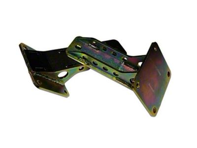 Billet Pro Shop Engine Brackets; Cast Iron (07-10 Mustang GT500)