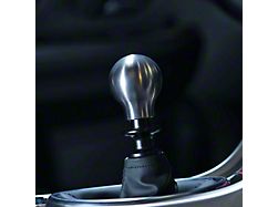 Billetworkz Lightbulb Titanium 5-Speed Shift Knob; Brushed (79-04 Mustang, Excluding 03-04 Cobra)
