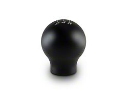 Billetworkz Lightbulb Weighted 5-Speed Shift Knob; Matte Black (79-04 Mustang, Excluding 03-04 Cobra)