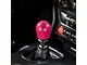 Billetworkz Short Teardrop Weighted 6-Speed Shift Knob; Candy Pink (15-24 Mustang, Excluding GT350 & GT500)
