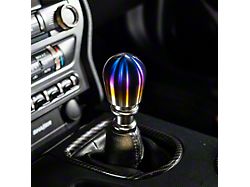 Billetworkz Short Teardrop Titanium 6-Speed Shift Knob; Torched (15-26 Mustang, Excluding GT350 & GT500)