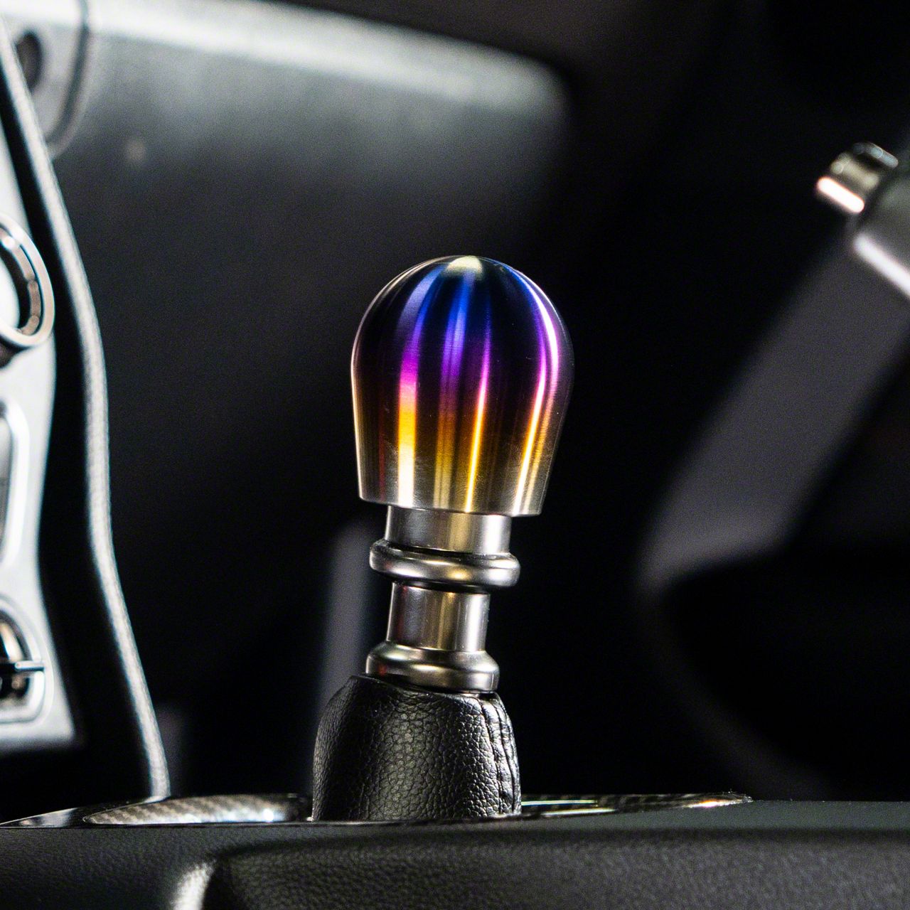 Billetworkz Mustang Short Teardrop Titanium 6-Speed Shift