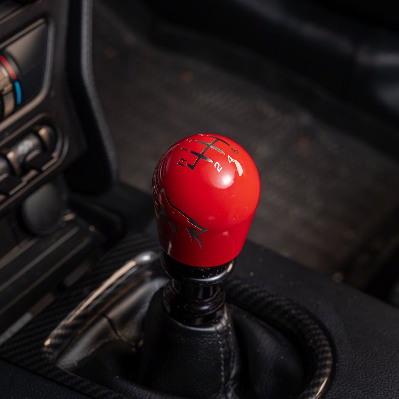 Billetworkz Mustang Short Teardrop Weighted 6-Speed Shift Knob
