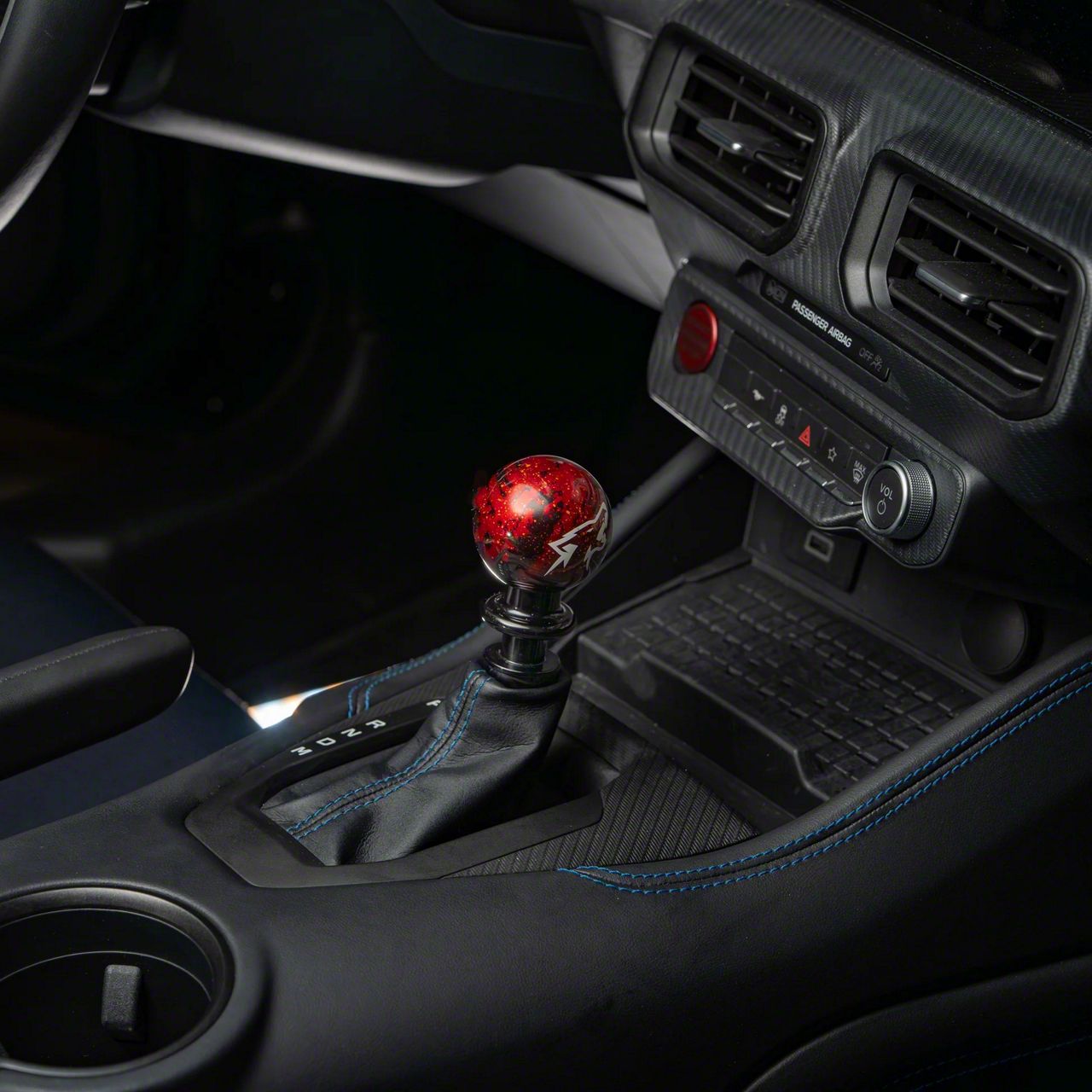 Billetworkz Mustang Sphere Automatic Shifter with Coyote Engraving