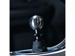 Billetworkz Sphere Titanium 5-Speed Shift Knob; Brushed (05-10 Mustang GT, V6)