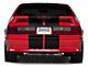 SEC10 Lemans Stripes; Gloss Black; 12-Inch (79-93 Mustang)