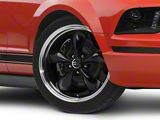 Deep Dish Bullitt Gloss Black Wheel; 20x8.5; 38mm Offset (05-09 Mustang GT, V6)