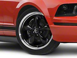 Deep Dish Bullitt Gloss Black Wheel; 20x8.5; 38mm Offset (05-09 Mustang GT, V6)