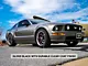 Deep Dish Bullitt Gloss Black Wheel; Rear Only; 18x10 (05-09 Mustang GT, V6)