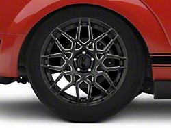 2013 GT500 Style Gloss Black Wheel; Rear Only; 19x10; 48mm Offset (05-09 Mustang)