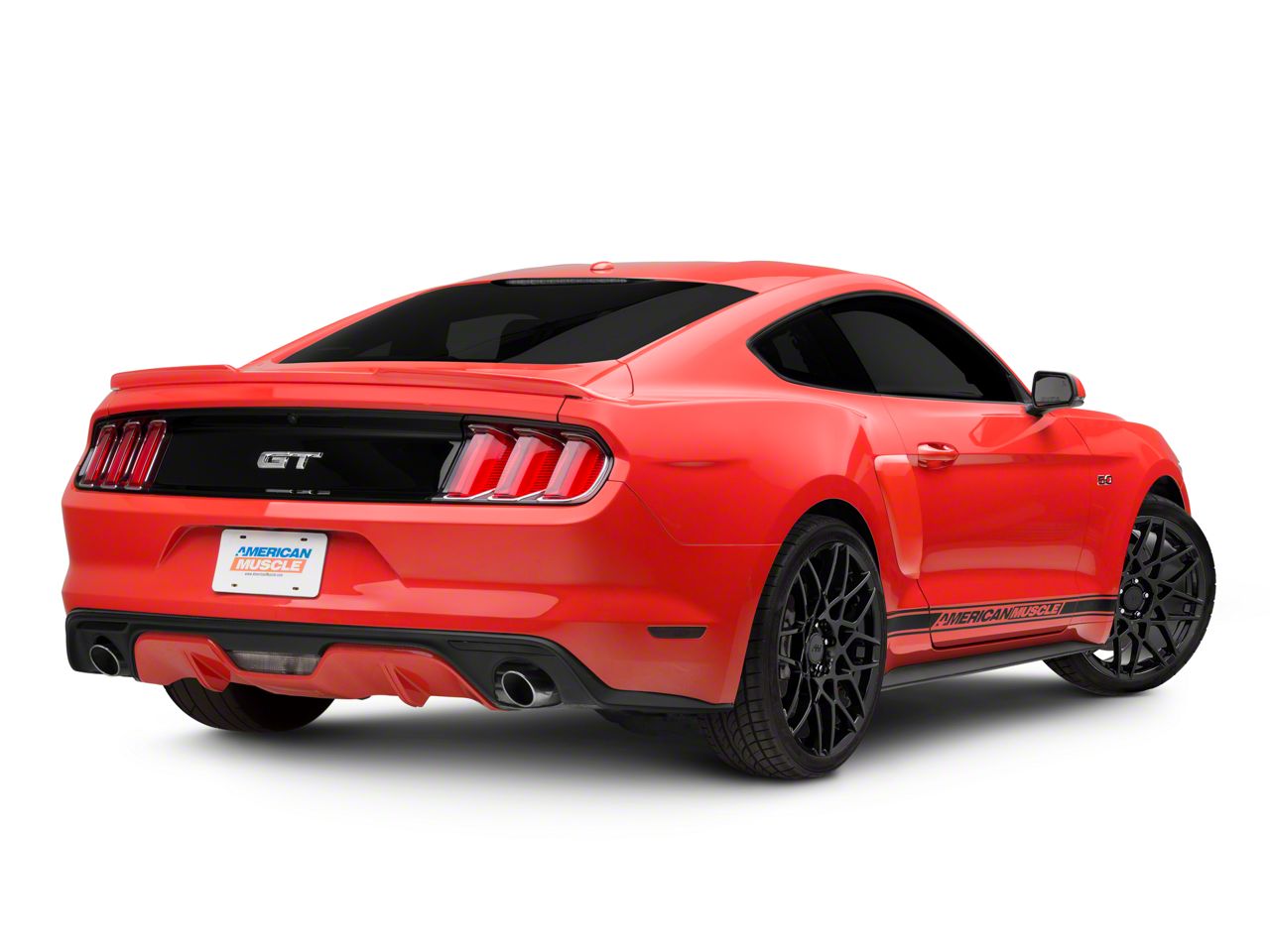 Mustang 2013 GT500 Style Gloss Black Wheel; Rear Only; 19x10; 48mm