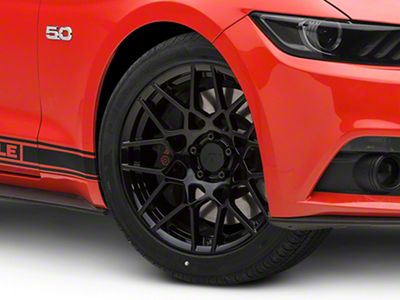 2013 GT500 Style Gloss Black Wheel; 19x9.5 (15-23 Mustang GT, EcoBoost, V6)