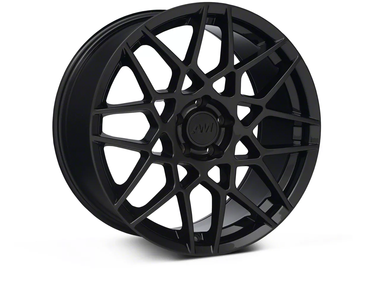 GT500 19号　WedsSpot Mustang 2013 GT500 Style Gloss Black Wheel; 19x9.5; 35mm