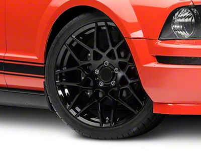 2013 GT500 Style Gloss Black Wheel; 20x8.5 (05-09 Mustang)