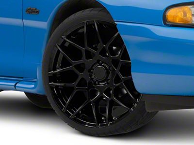 2013 GT500 Style Gloss Black Wheel; 20x8.5 (94-98 Mustang)