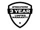 SpeedForm 3.7L V6 Fender Emblem; Black (Universal; Some Adaptation May Be Required)